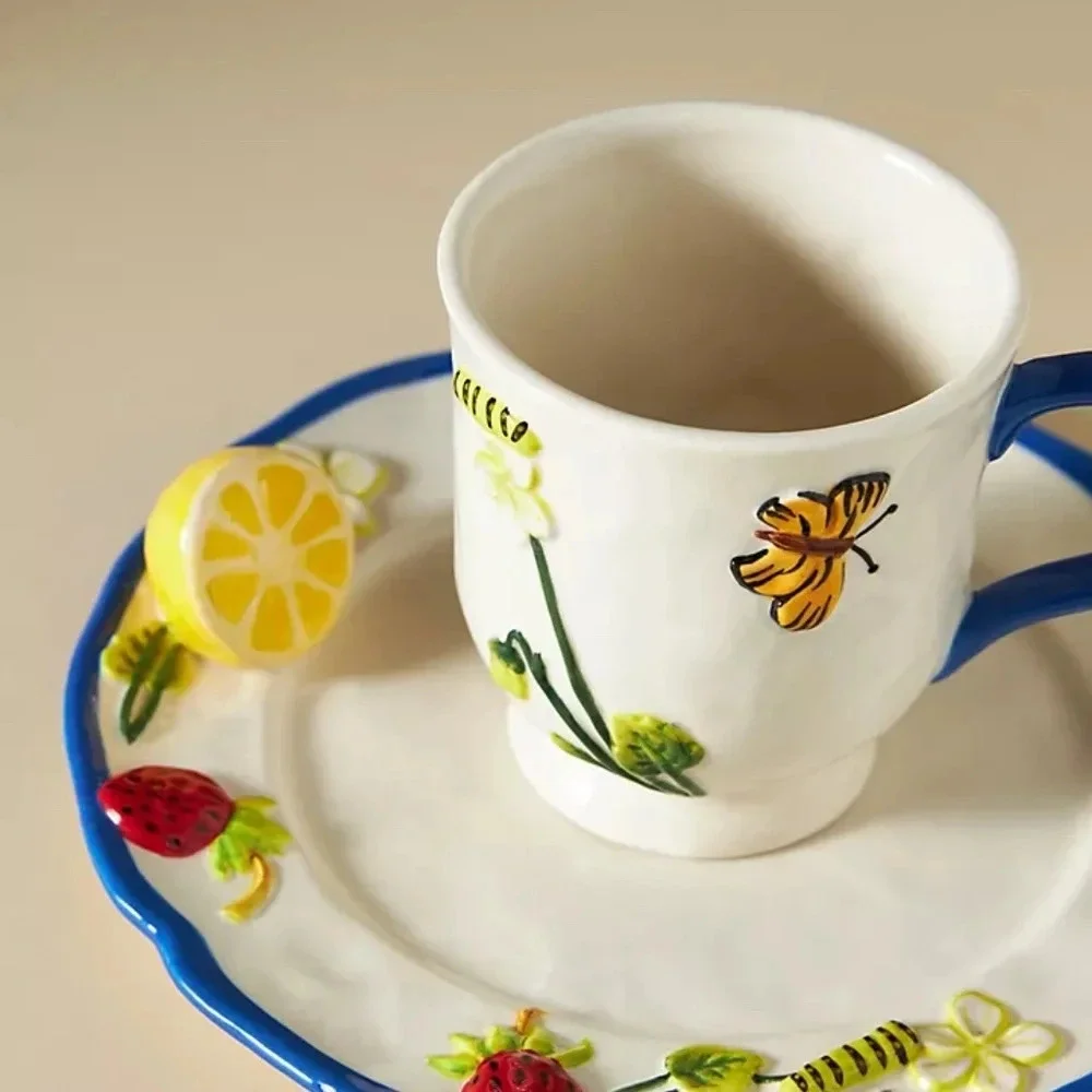 NWT Anthropologie Faye Dessert Plate